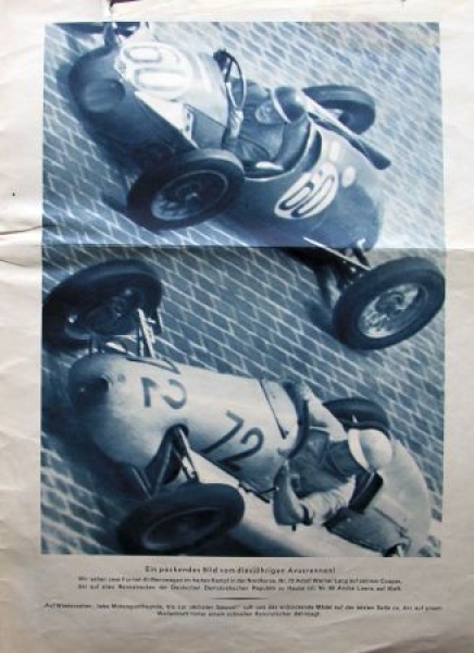"Motorsport Illustrierte - Sondernummer" Motorracing-Magazine 1953 (6982)